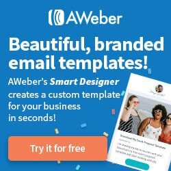 aweber smart designer 250x250